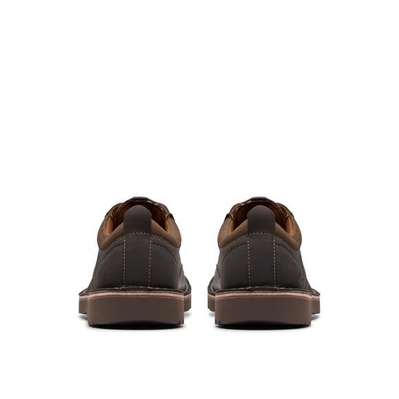 NWT Clarks Collection Men's Eastridge Low Oxford,Dark Brown Leather, 7 Medium US - Picture 3 of 7